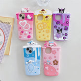3D Hello Kitty & Friends Summer Case for iPhone